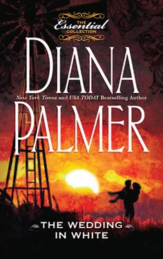 Diana Palmer The Wedding In White обложка книги