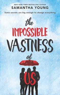 Samantha Young The Impossible Vastness Of Us обложка книги