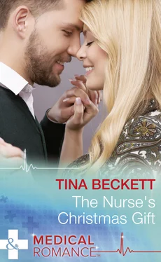 Tina Beckett The Nurse's Christmas Gift обложка книги