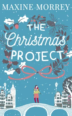 Maxine Morrey The Christmas Project обложка книги