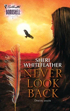 Sheri WhiteFeather Never Look Back обложка книги