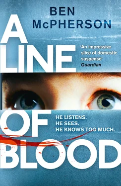 Ben McPherson A Line of Blood обложка книги