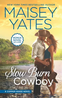 Maisey Yates Slow Burn Cowboy обложка книги