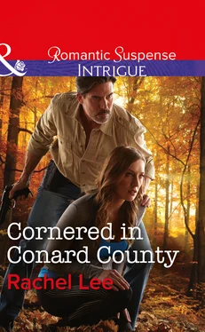 Rachel Lee Cornered In Conard County обложка книги