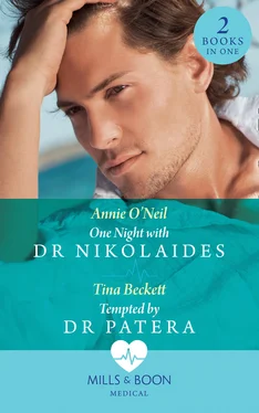 Tina Beckett One Night With Dr Nikolaides обложка книги