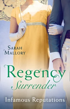 Sarah Mallory Regency Surrender: Infamous Reputations обложка книги
