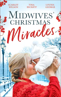 Tina Beckett Midwives' Christmas Miracles обложка книги