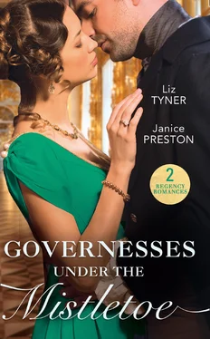 Liz Tyner Governesses Under The Mistletoe обложка книги