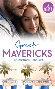 Cathy Williams Greek Mavericks: His Christmas Conquest обложка книги