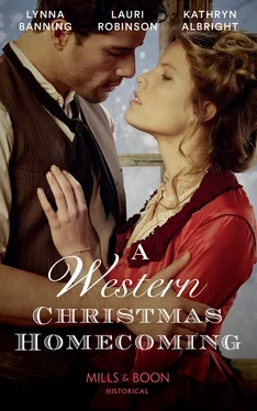 Lynna Banning A Western Christmas Homecoming обложка книги