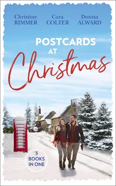 Cara Colter Postcards At Christmas обложка книги