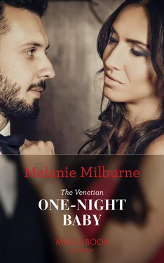 Melanie Milburne The Venetian One-Night Baby обложка книги