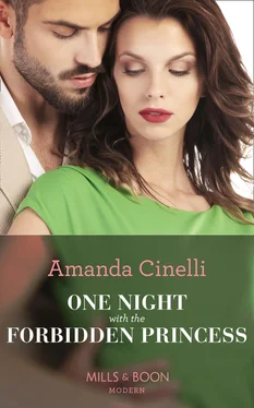 Amanda Cinelli One Night With The Forbidden Princess обложка книги