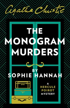 Sophie Hannah The Monogram Murders обложка книги