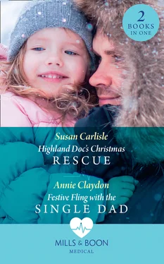 Susan Carlisle Highland Doc's Christmas Rescue / Festive Fling With The Single Dad обложка книги