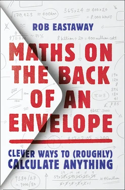 Rob Eastaway Maths on the Back of an Envelope обложка книги