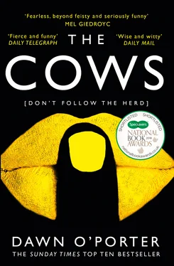 Dawn O’Porter The Cows обложка книги