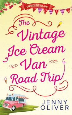Jenny Oliver The Vintage Ice Cream Van Road Trip обложка книги