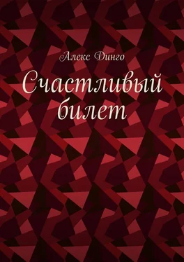 Алекс Динго Счастливый билет обложка книги