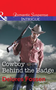 Delores Fossen Cowboy Behind the Badge обложка книги