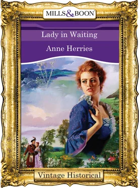 Anne Herries Lady in Waiting обложка книги