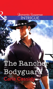 Carla Cassidy The Rancher Bodyguard обложка книги