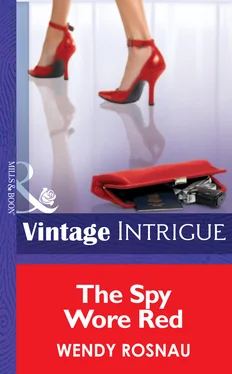Wendy Rosnau The Spy Wore Red обложка книги