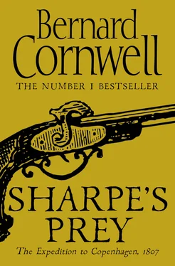 Bernard Cornwell Sharpe’s Prey обложка книги