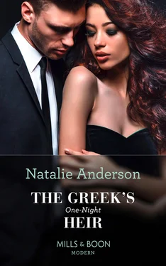 Natalie Anderson The Greek's One-Night Heir обложка книги