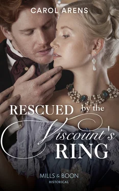 Carol Arens Rescued By The Viscount's Ring обложка книги