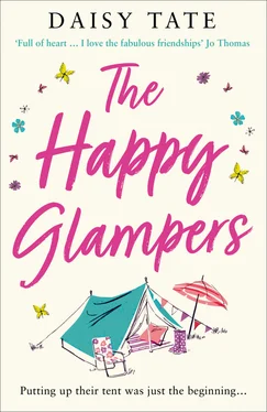 Daisy Tate The Happy Glampers обложка книги