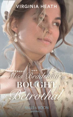 Virginia Heath Miss Bradshaw's Bought Betrothal обложка книги