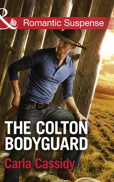 Carla Cassidy The Colton Bodyguard обложка книги