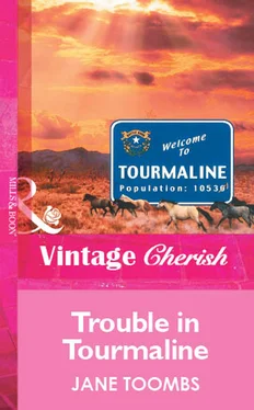 Jane Toombs Trouble In Tourmaline обложка книги