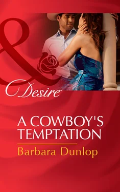 Barbara Dunlop A Cowboy's Temptation обложка книги