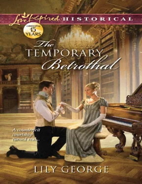 Lily George The Temporary Betrothal обложка книги