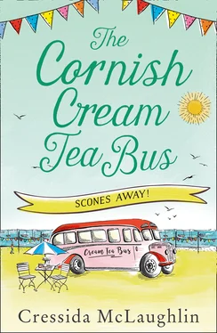 Cressida McLaughlin The Cornish Cream Tea Bus: Part Three – Scones Away! обложка книги