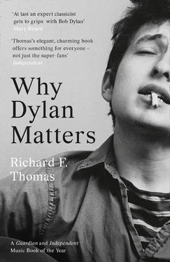Richard F. Thomas Why Dylan Matters обложка книги