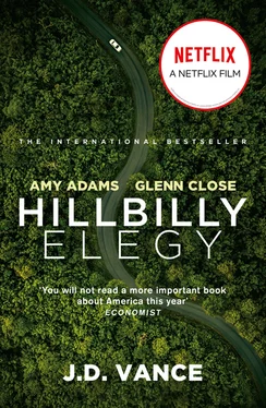 J. D. Vance Hillbilly Elegy обложка книги