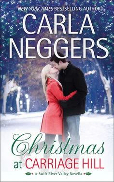 Carla Neggers Christmas at Carriage Hill обложка книги