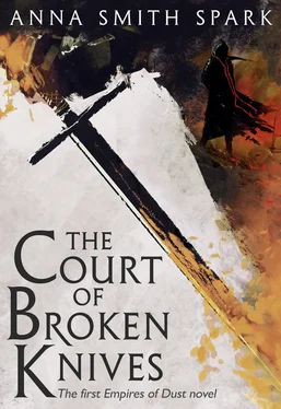 Anna Smith Spark The Court of Broken Knives обложка книги