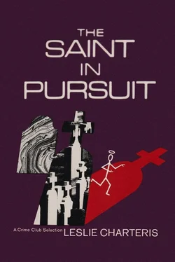 Leslie Charteris The Saint in Pursuit обложка книги