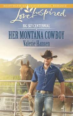 Valerie Hansen Her Montana Cowboy обложка книги