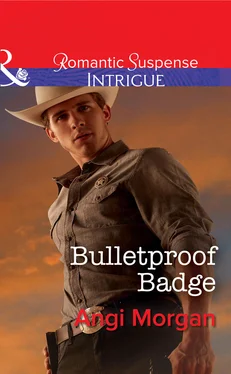 Angi Morgan Bulletproof Badge обложка книги