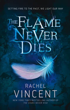 Rachel Vincent The Flame Never Dies обложка книги
