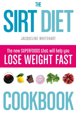 Jacqueline Whitehart The Sirt Diet Cookbook обложка книги