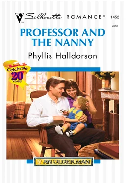 Phyllis Halldorson Professor And The Nanny обложка книги