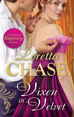 Loretta Chase Vixen In Velvet обложка книги