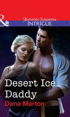 Dana Marton Desert Ice Daddy обложка книги