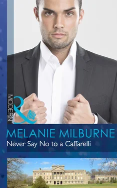Melanie Milburne Never Say No to a Caffarelli обложка книги